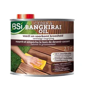 Rénovateur pour Cèdre & Bangkirai 2,5L BSI | MarketOnWeb